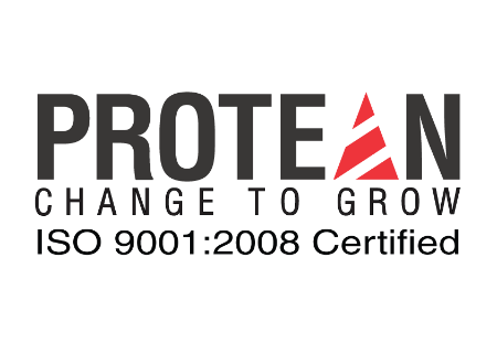 Protean — Change to Grow, ISO 9001:2008 Certified